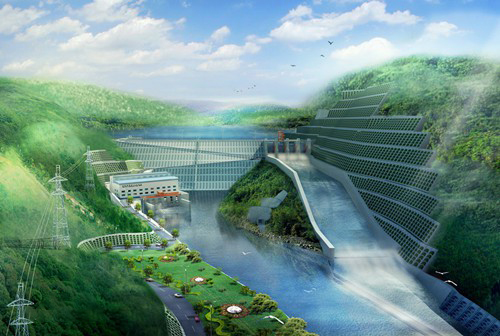 将乐老挝南塔河1号水电站项目
